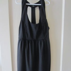 Forever 21 black racerback dress